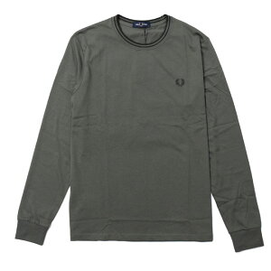 フレッドペリー(Fred Perry) long sleeve t-shirt tipped twin メンズT 