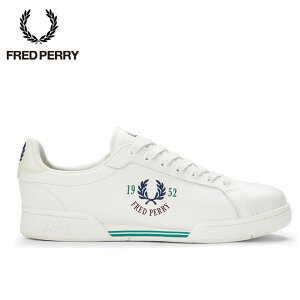 �t���b�h�y���[ �e�j�X�V���[�Y �X�j�[�J�[ FRED PERRY B9312 �����Y SNOW WHITE 129 �� �z���C�g �h�J ���U�[ ���[�J�b�g