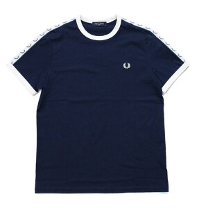 �t���b�h�y���[ �e�[�s���O�����K�[T�V���c FRED PERRY M4620 CARBON-BLUE 266 Taped Ringer T-Shirt �����Y �X�|�[�c�X�^�C�� �N���[�l�b�N �h�J �V���v��