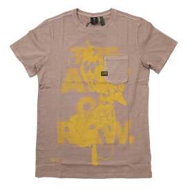 ジースター ロウ フォトグラフィックプリントTシャツ 半袖G-STAR RAW D16384-2653 メンズ Bird Pocket GR T-Shirt シンプル ロゴ