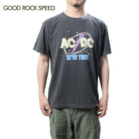 グッドロックスピード AC/DC Tシャツ 半袖 GOOD ROCK SPEED 24ACD002W AC/DCTee ロックT バンドTシャツ メンズ