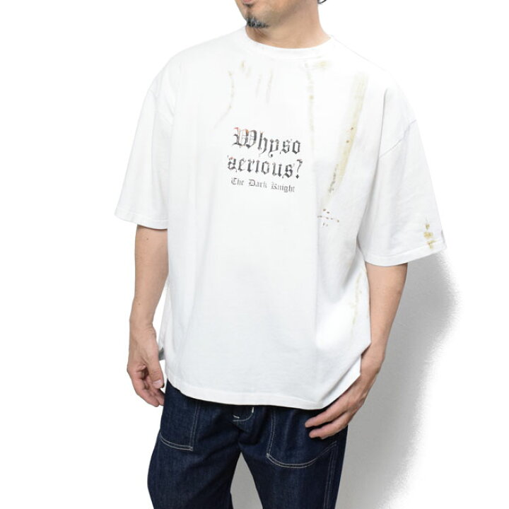 楽天市場】アダムパテック ジョーカー ダークナイト Tシャツ ADAMPATEK 