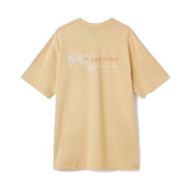 ワイルドシングス ワイルド キャット ティー Tシャツ 半袖 WILD THINGS WT23034SK メンズ 猫 春夏 バックプリント アウトドア キャンプ ウェア