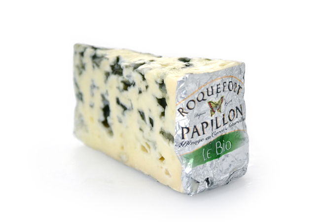 世界三大ブルーチーズ 羊乳製のロックフォールを名門パピヨンから ロックフォールAOP BIO パピヨン社 ストア 100g ブルーチーズ フランス 不定貫 ストア 青カビ