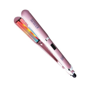 COLLAGEN HAIR-IRON LV �R���[�Q���w�A�A�C���� LED���o�[ ������� ���� LED �_�u���Ǝ� �p�[�e�B�N���C�I�� ����Z�p 2WAY 18�i�K �s���NLED ���F �X�^�C�����O �g���}�����z���v���[�g ���q �}�C�i�X
