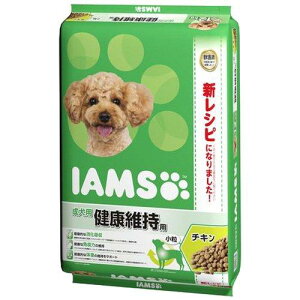 ドックフード 成犬【アイムス 成犬用 健康維持用 チキン 小粒 12kg】ドライフード 犬 ドックフード 成犬 イヌ 犬用 犬のエサ 犬餌 鶏肉 ペットフード 犬のえさ ペット用 ドライ フード ペット