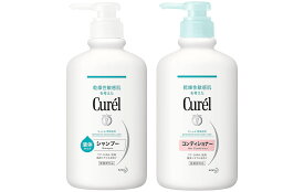 キュレル シャンプー コンディショナー セット 本体【420ml 医薬部外品】シャンプー メンズ 頭皮 低刺激 弱酸性 無香料 敏感肌用 敏感肌 乾燥肌 赤ちゃん トリートメント リンス パサつき フケ かゆみ 乾燥 保湿 なめらか ヘアケア まとめ買い 送料無料