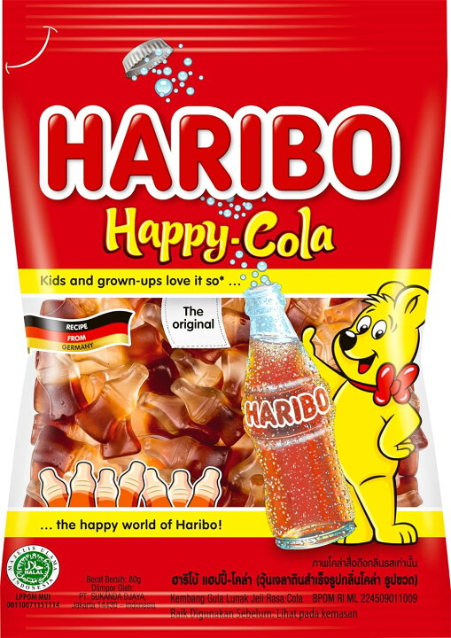 楽天市場】ハリボー グミ【ゴールドベア ハッピーコーラ スター 