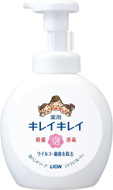 キレイキレイ 薬用 泡ハンドソープ シトラスフルーティの香り 本体ポンプ 大型サイズ 500ml 1-3個セット