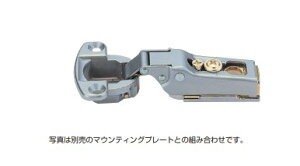 スライド丁番 軽量扉用 M100 96°開き 9mmかぶせ キャッチなし/キャッチ付 サチライトクロムめっき スガツネ工業 LAMP ランプ