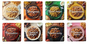 イザメシ そのままPASTA カルボナーラ ボロネーゼ バジルクリーム ポモドーロ きのこクリーム キーマカレー 明太子 ショートパスタ 災害 食料 防災食 震災 地震 台風 保存食 長期保存 3年 IZAMES