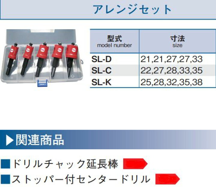 楽天市場】大日商【SLホールカッター】SL120 : 金物のハードボックス  