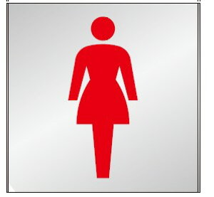 【標準案内用図記号】JIS規格 ルームサイン平付型 FTプレート FT-61A/81A/83A/150A/200A アルマイトシルバー 仕上 トイレ 事務室 休憩室 部屋 杉田エース