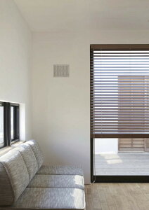 NASTA ナスタ 屋内換気口 樹脂 木枠留め用 スライド開閉タイプ フィルター部材・メンテナンス用 フィルター付 KS-F40 ブラック 1セット(2枚入)