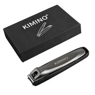 【1点5%OFF・2点15％OFF】爪切り 飛散防止爪切り KIMINO 爪飛び散りなし スライド式処理 ステンレス高硬…