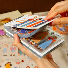 シール 200枚 女子 コラージュ 素材 手帳シール PET 可愛い 楽しい生活 少女 テープステッカー シール DIY 手作り 手帳 人物 花 卒業、誕生日のプレゼント スマートフォン、icカード、スケートボード、ヘルメット、スケートボード、バイクのデコレーションステッカー