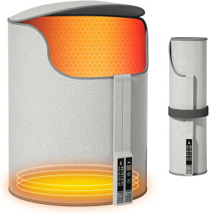 「10%OFFクーポン配布中」パネルヒーター 筒型 デスクヒーター 5段階温度調節 4段階タイマー調整 足元ヒーターフットウォーマー 電気足温器 パネルヒーター 足元 転倒自動OFF 省エネ 暖房器