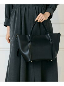 ポーチ付き2wayトートバッグ《MARCO BIANCHINI》 FAVORITE SUKINAMONO イネド バッグ ハンドバッグ ブラック ブラウン【送料無料】[Rakuten Fashion]