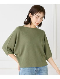 【SALE／30%OFF】ドルマンスリーブニット《Cuoo》 INED イネド トップス ニット イエロー グレー ブラック カーキグリーン【RBA_E】【送料無料】[Rakuten Fashion]