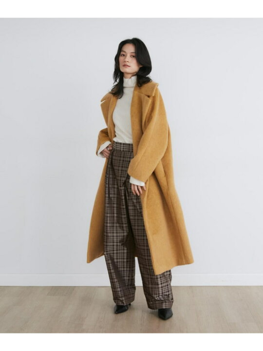楽天市場】モヘヤシャギーロングコート《la veille by SUPERIOR CLOSET 