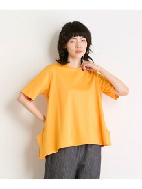 【SALE／50%OFF】イレギュラーヘムカットソー I.T.'S. international イッツインターナショナル トップス カットソー・Tシャツ ホワイト オレンジ ブラック グレー【RBA_E】【送料無料】[Rakuten Fashion]