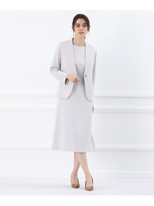 楽天市場 大きいサイズ マルチway フレアワンピース Ined Ined イネド ワンピース 半袖ワンピース グレー ブラック ネイビー 送料無料 Rakuten Fashion Ined イネド