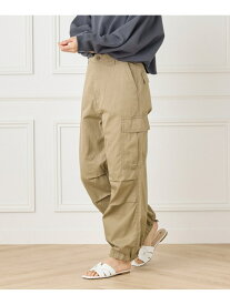 【SALE／60%OFF】ミリタリーパンツ《YVON》 INED イネド パンツ カーゴパンツ ブラウン カーキグリーン【RBA_E】【送料無料】[Rakuten Fashion]