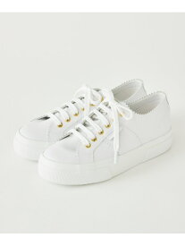 《SUPERIOR CLOSET》PELLICO*SUPERGA2750 撥水 スニーカー《PELLICO*SUPERGA》 INED イネド シューズ・靴 スニーカー ブラック ホワイト【送料無料】[Rakuten Fashion]