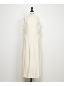 【SALE／70%OFF】《大きいサイズ》シルクウールロングワンピース《la veille by SUPERIOR CLOSET》 INED イネド ワンピース・ドレス ワンピース ネイビー ホワイト【RBA_E】【送料無料】[Rakuten Fashion]
