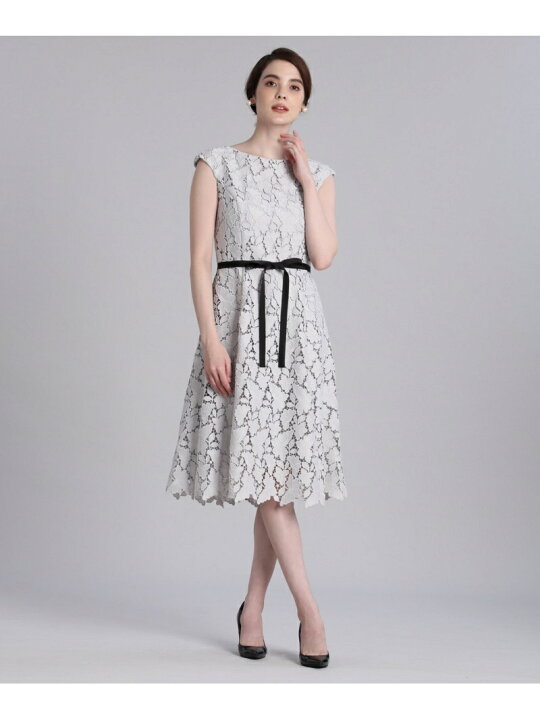 楽天市場 Sale Off Maglie White トルコレースワンピース Ef De エフデ ワンピース 半袖ワンピース グレー パープル Rba E 送料無料 Rakuten Fashion Ined イネド
