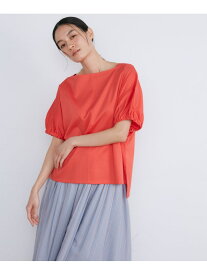 【SALE／50%OFF】ボートネックドルマンカットソー INED イネド トップス カットソー・Tシャツ オレンジ ブラック ホワイト ブラウン レッド【RBA_E】【送料無料】[Rakuten Fashion]