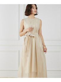 【SALE／50%OFF】《大きいサイズ》シアーワンピース INED イネド ワンピース・ドレス ワンピース ブラック パープル ベージュ【RBA_E】【送料無料】[Rakuten Fashion]