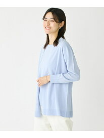 【SALE／47%OFF】ロングニットアンサンブル《SMART ICE》 I.T.'S. international イッツインターナショナル トップス アンサンブル ブルー ホワイト ネイビー【RBA_E】【送料無料】[Rakuten Fashion]