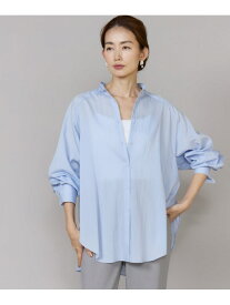 ロングシャツ Le Souk イネド トップス シャツ・ブラウス ネイビー ブルー【送料無料】[Rakuten Fashion]