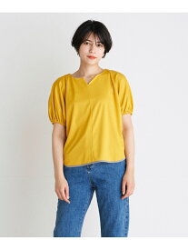 【SALE／60%OFF】バイカラートップス INED CLARO イネドクラロ トップス カットソー・Tシャツ イエロー ホワイト ベージュ【RBA_E】【送料無料】[Rakuten Fashion]