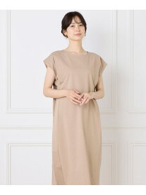 【SALE／45%OFF】ショルダータックワンピース 7-IDconcept. セブンアイディコンセプト ワンピース・ドレス ワンピース グレー ブラウン【RBA_E】【送料無料】[Rakuten Fashion]