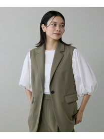 【SALE／30%OFF】《大きいサイズ》パフスリーブカットソー INED イネド トップス カットソー・Tシャツ ホワイト ブラック カーキグリーン【RBA_E】【送料無料】[Rakuten Fashion]