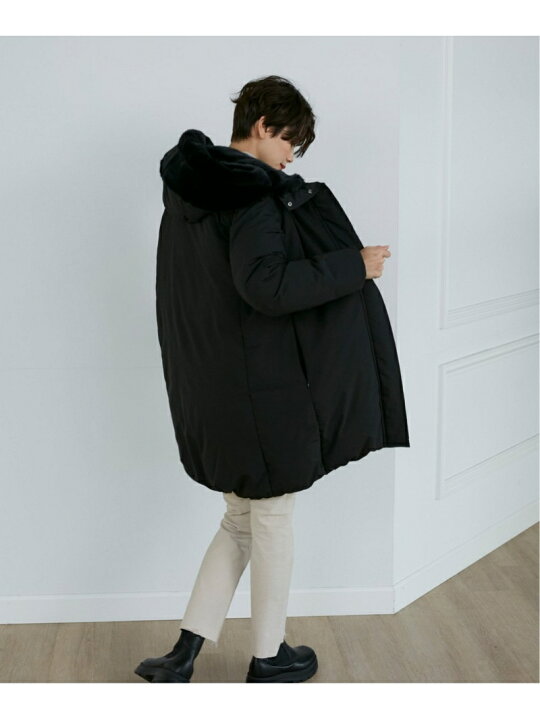 楽天市場】【SALE／40%OFF】フーデットロングダウンコート INED イネド 