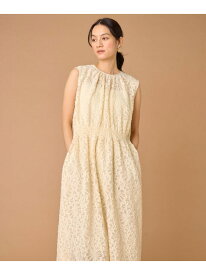 【SALE／50%OFF】フラワージャガードノースリーブワンピース INED イネド ワンピース・ドレス ワンピース イエロー【RBA_E】【送料無料】[Rakuten Fashion]
