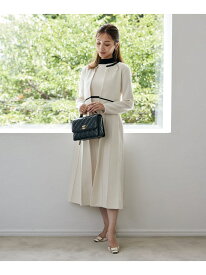 【SALE／20%OFF】《M Maglie le cassetto》バイカラーニットワンピース Maglie par ef-de マーリエ ル カセット ワンピース・ドレス ワンピース ネイビー ベージュ【RBA_E】【送料無料】[Rakuten Fashion]