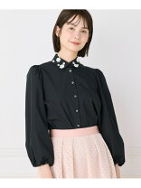 楽天市場】ビジュー 襟（シャツ・ブラウス｜トップス）：レディース 
