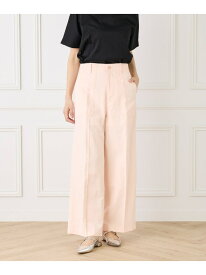 ベイカーワイドパンツ I.T.'S. international イッツインターナショナル パンツ カーゴパンツ イエロー ピンク ブラウン【送料無料】[Rakuten Fashion]