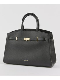 【SALE／10%OFF】The Midi Hudson ハンドバッグ《DEMELLIER》 FAVORITE SUKINAMONO イネド バッグ ハンドバッグ ブラウン ブラック【RBA_E】【送料無料】[Rakuten Fashion]