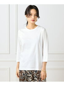 【SALE／50%OFF】《大きいサイズ》ワイドスリーブコクーンカットソー INED イネド トップス カットソー・Tシャツ ホワイト ブラック【RBA_E】【送料無料】[Rakuten Fashion]