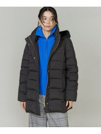 【SALE／40%OFF】ミドル丈 フェイクファーフードダウンコート INED イネド ジャケット・アウター ダウンジャケット・ダウンベスト ブラック ベージュ【RBA_E】【送料無料】[Rakuten Fashion]