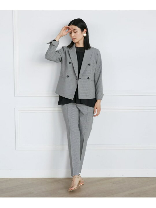 楽天市場】【SALE／69%OFF】ダブルブレストショートジャケット INED  