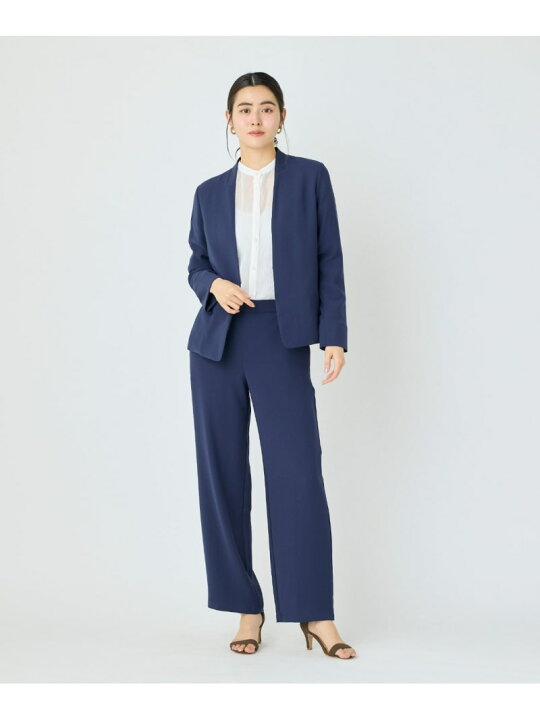 楽天市場】【SALE／70%OFF】バックサテンノーカラージャケット I.T.