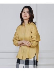 【SALE／30%OFF】リネンシャツ 7-IDconcept. セブンアイディコンセプト トップス シャツ・ブラウス ホワイト イエロー ブルー【RBA_E】【送料無料】[Rakuten Fashion]