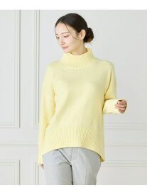 【SALE／20%OFF】ハイネックニットプルオーバー I.T.'S. international イッツインターナショナル トップス ニット ブルー グレー ホワイト イエロー【RBA_E】【送料無料】[Rakuten Fashion]