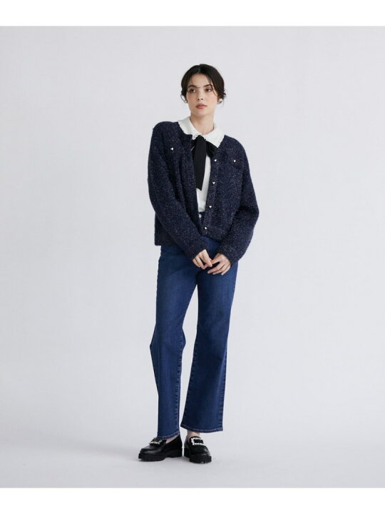 楽天市場】【SALE／60%OFF】ラメフェザーニットジャケット Maglie par 
